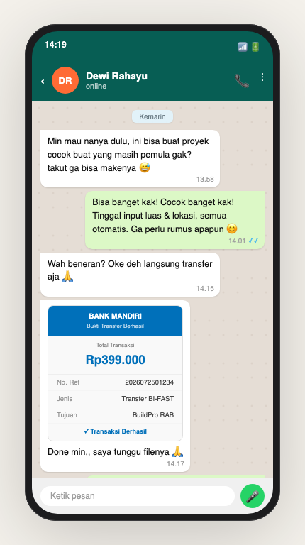Testimoni WA Dewi Rahayu
